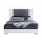 Global Furniture Usa Modern  High Gloss Ylime Smooth White King Bed Group 3866 - alternate 4